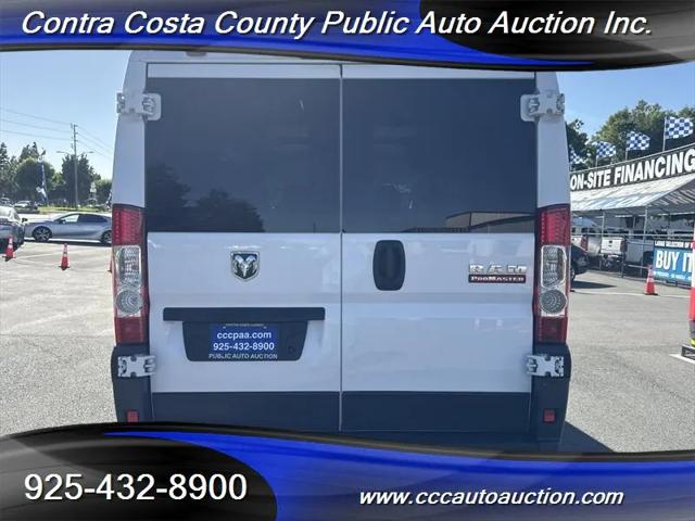 2018 Ram ProMaster Cargo Van Low Roof 136" WB
