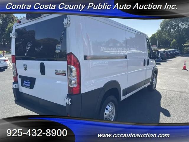 2018 Ram ProMaster Cargo Van Low Roof 136" WB