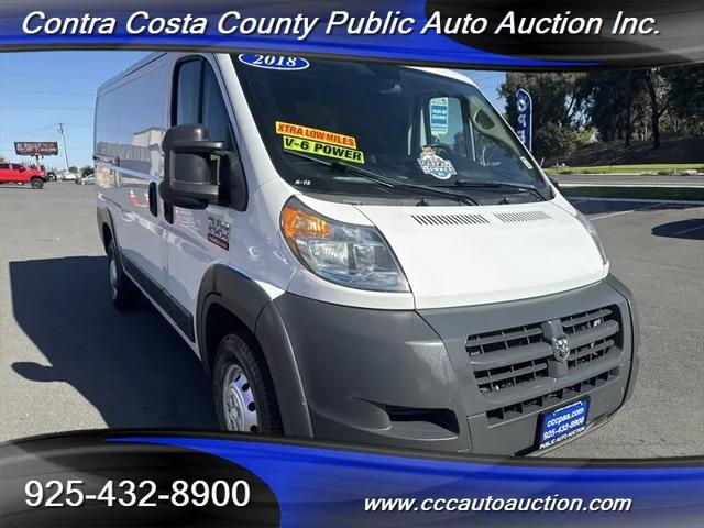 2018 Ram ProMaster Cargo Van Low Roof 136" WB