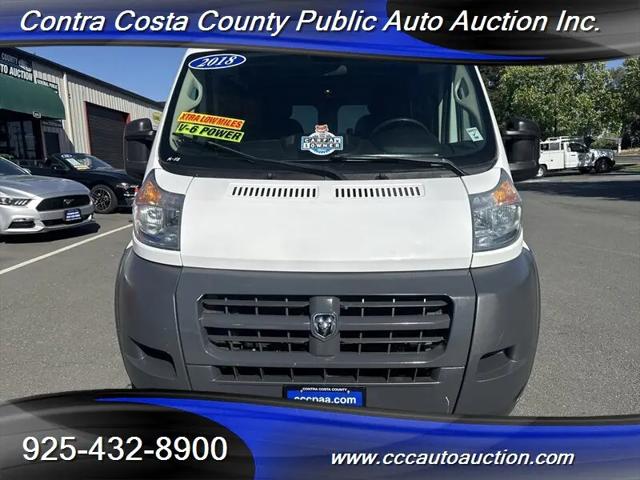 2018 Ram ProMaster Cargo Van Low Roof 136" WB