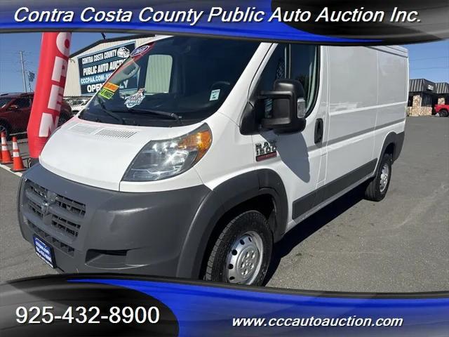 2018 Ram ProMaster Cargo Van Low Roof 136" WB