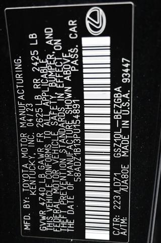 2023 Lexus ES 350 ES 350