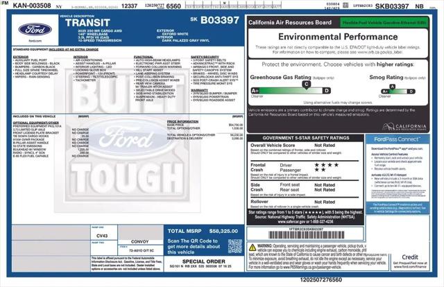 2025 Ford Transit Cargo Van T-250