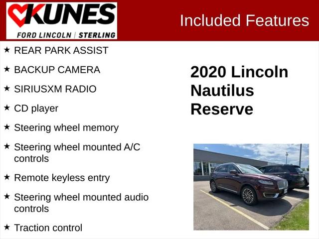 2020 Lincoln Nautilus Reserve