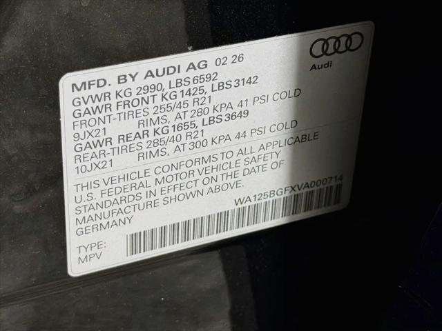 2027 Audi SQ6 e-tron Premium Plus quattro