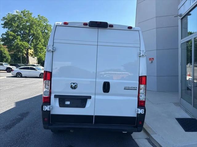 2024 Ram ProMaster 2500 Cargo Van Tradesman High Roof 159" WB w/Pass Seat