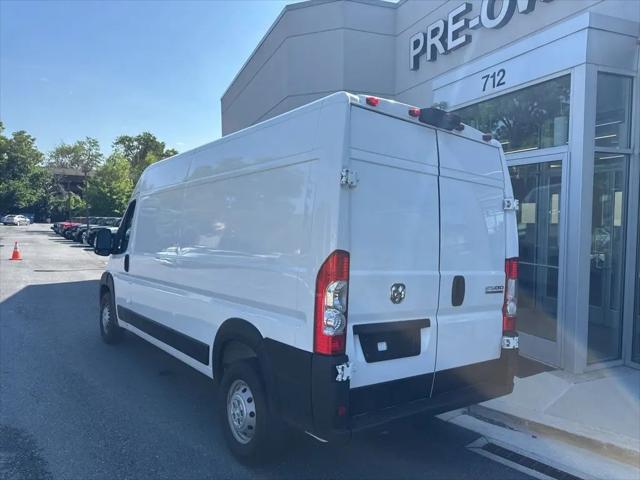 2024 Ram ProMaster 2500 Cargo Van Tradesman High Roof 159" WB w/Pass Seat