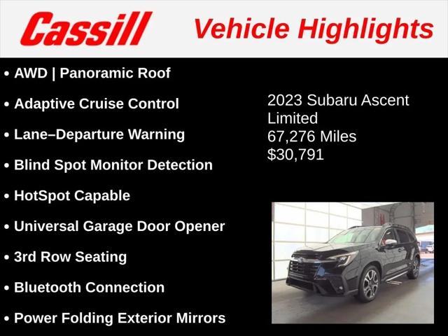 2023 Subaru Ascent Limited 7-Passenger