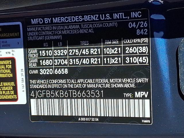 2026 Mercedes-Benz GLE GLE 450 4MATIC