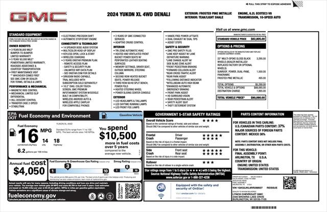 2024 GMC Yukon XL 4WD Denali