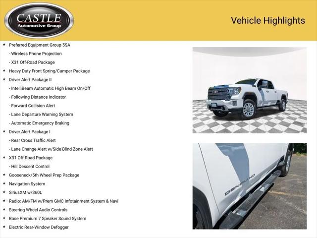 2023 GMC Sierra 2500HD 4WD Crew Cab Standard Bed Denali