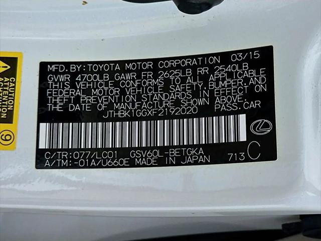 2015 Lexus ES 350 ES 350