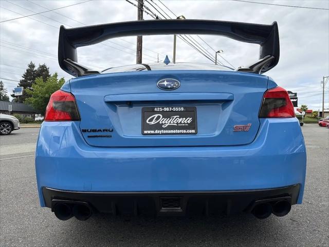 2016 Subaru WRX STI Series.HyperBlue
