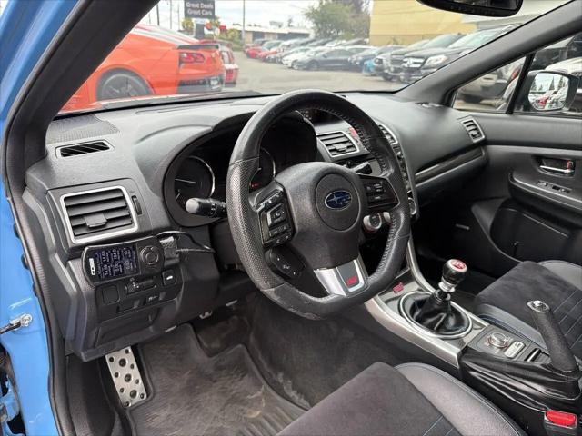 2016 Subaru WRX STI Series.HyperBlue