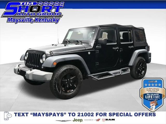 2016 Jeep Wrangler Unlimited Black Bear for sale in Maysville, KY