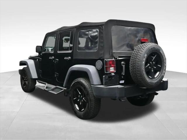 2016 Jeep Wrangler Unlimited Black Bear