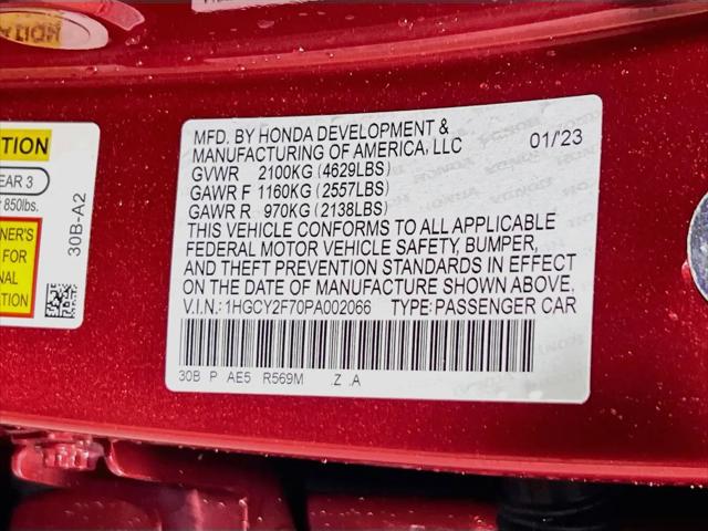2023 Honda Accord Hybrid Sport-L
