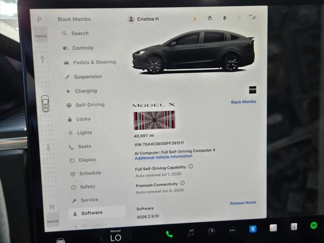 2023 Tesla Model X Plaid Tri Motor All-Wheel Drive