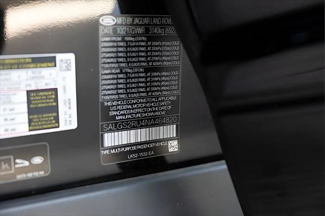 2022 Land Rover Range Rover Westminster