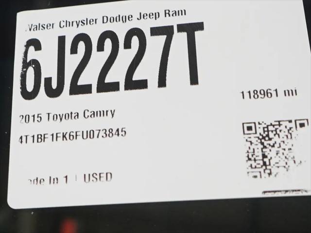 2015 Toyota Camry SE