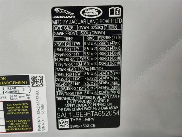 2026 Land Rover Range Rover Sport P530 Dynamic SE