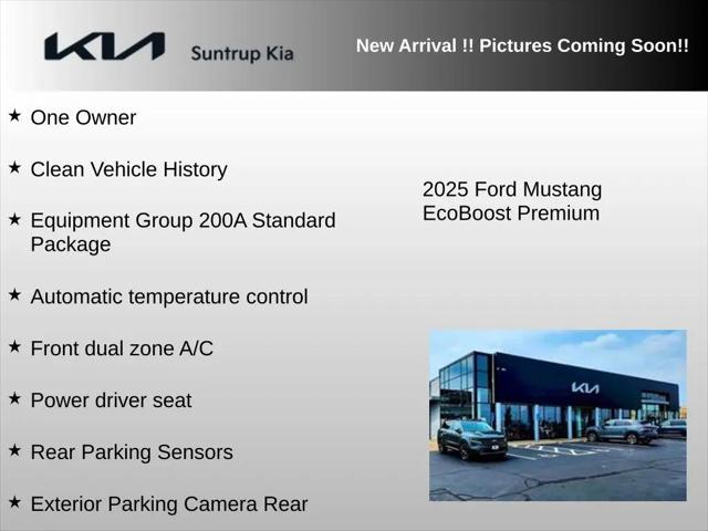 2025 Ford Mustang EcoBoost Premium Convertible