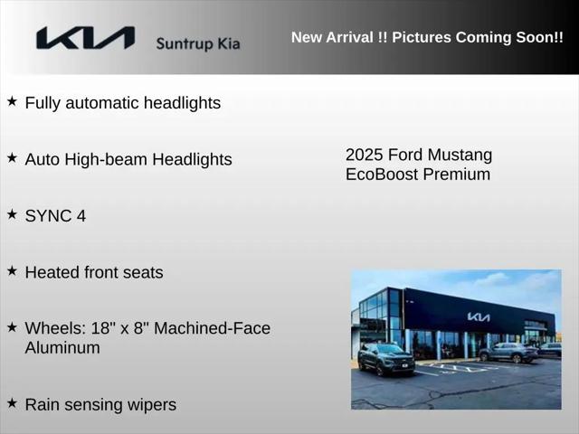 2025 Ford Mustang EcoBoost Premium Convertible