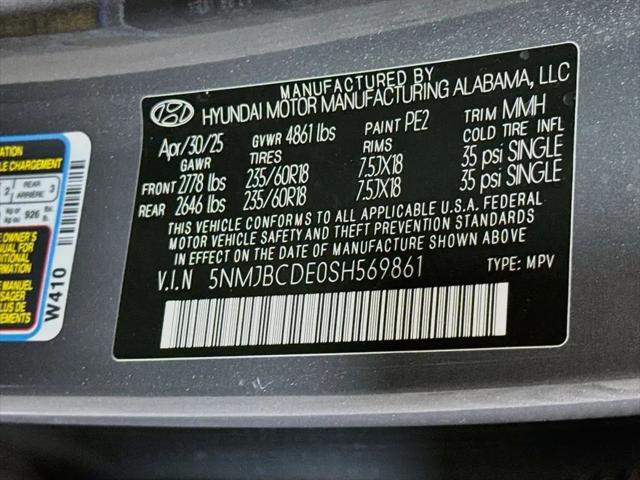 2025 Hyundai Tucson SEL