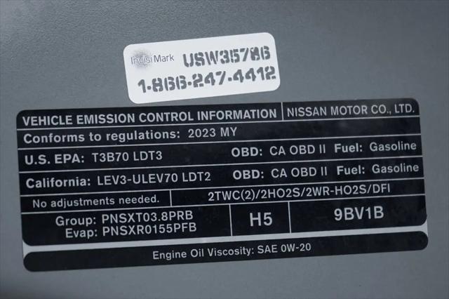2023 Nissan Frontier Crew Cab PRO-4X 4x4