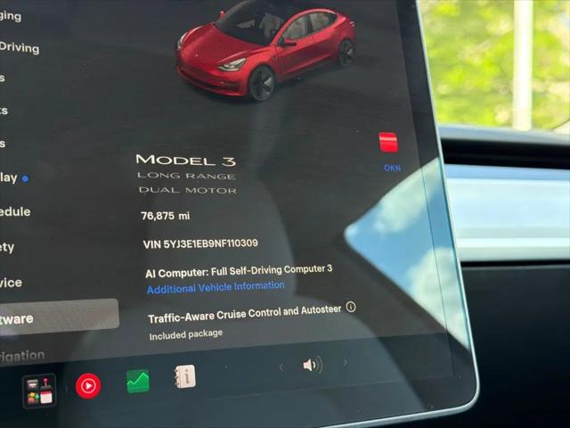 2022 Tesla Model 3 Long Range Dual Motor All-Wheel Drive
