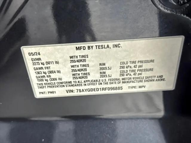 2024 Tesla Model Y Long Range Single Motor Rear-Wheel Drive