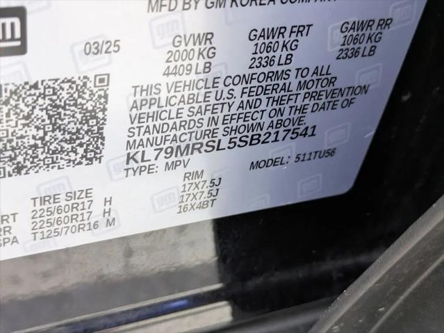 2025 Chevrolet TrailBlazer AWD LT