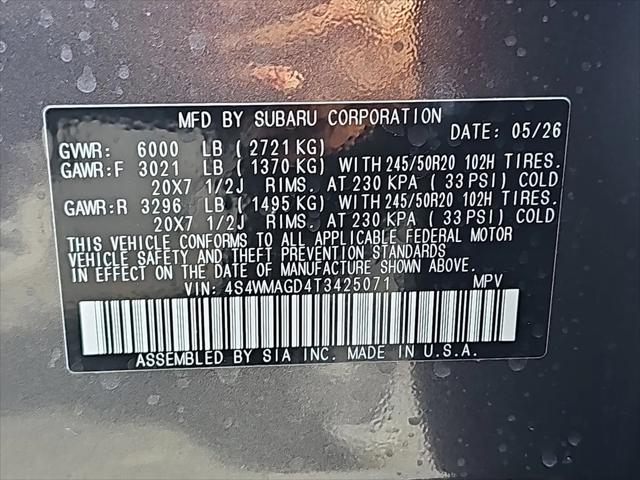 2026 Subaru Ascent Limited 7-Passenger