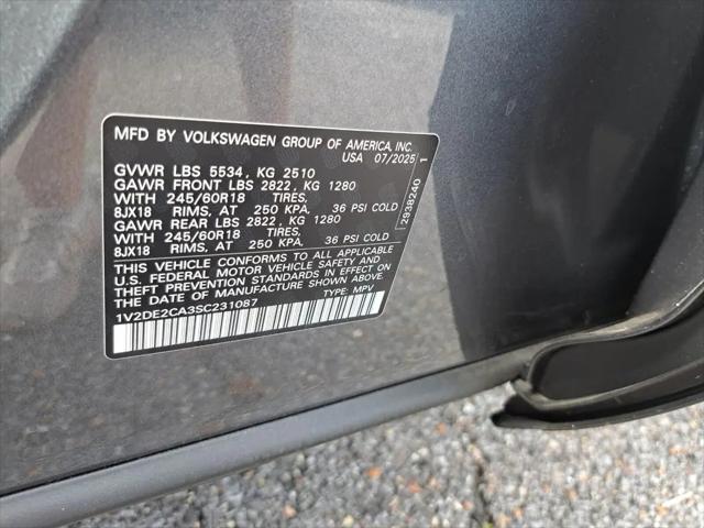 2025 Volkswagen Atlas Cross Sport 2.0T SE