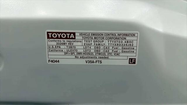 2026 Toyota Tundra TRD Pro Hybrid CrewMax 5.5' Bed