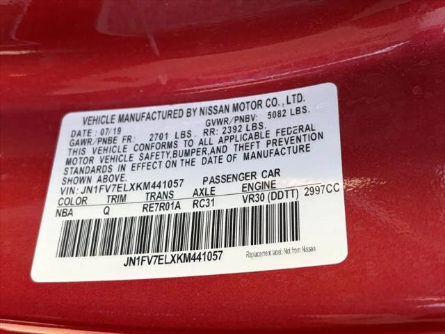 2019 INFINITI Q60 3.0t RED SPORT 400