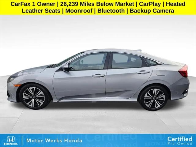 2016 Honda Civic EX-L for sale in Barrington, IL