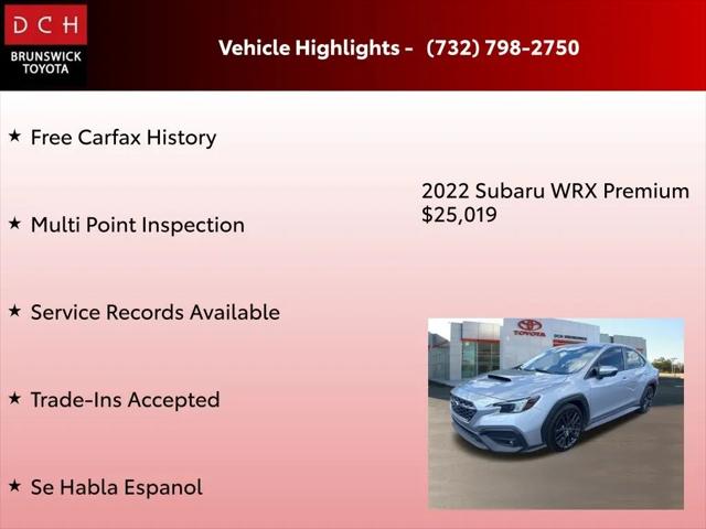 2022 Subaru WRX Premium