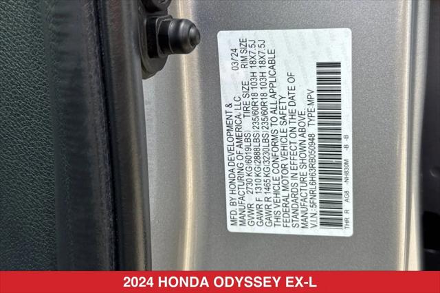 2024 Honda Odyssey EX-L