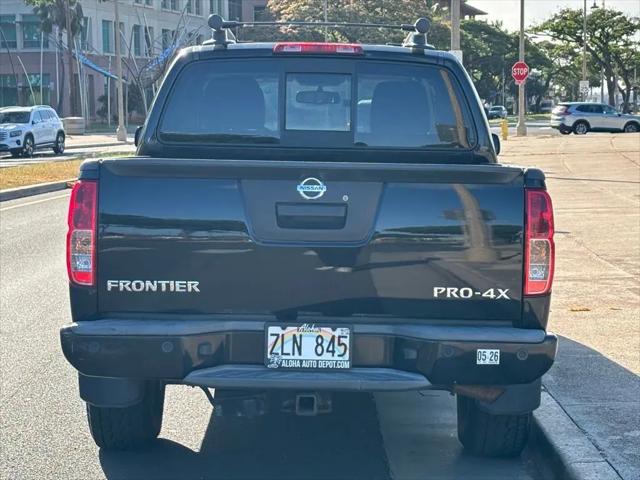 2020 Nissan Frontier Crew Cab PRO-4X 4x4