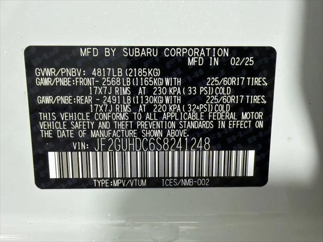 2025 Subaru Crosstrek Premium