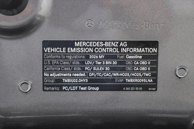 2026 Mercedes-Benz CLA 250 CLA 250