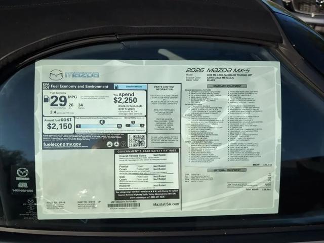 2026 Mazda MX-5 Grand Touring