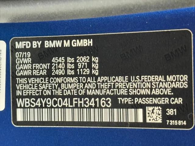 2020 BMW M4 Standard