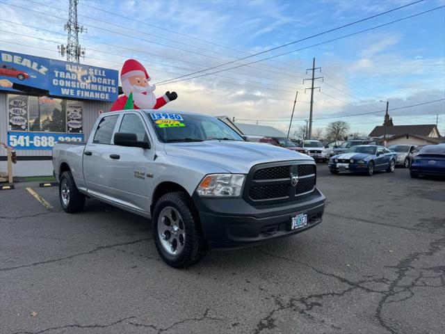 2017 Ram 1500 Tradesman Crew Cab 4x4 6'4" Box for sale in Eugene, OR