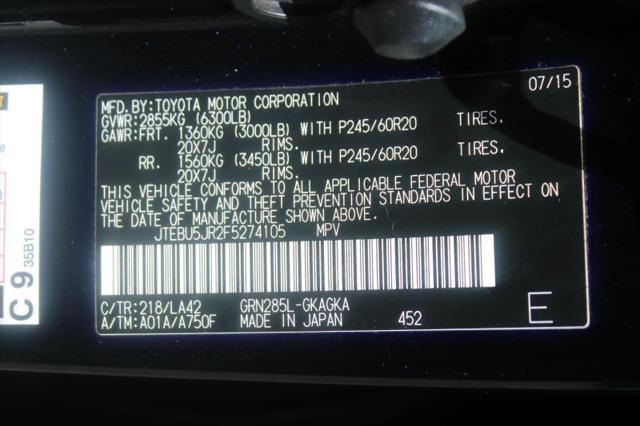 2015 Toyota 4Runner Limited