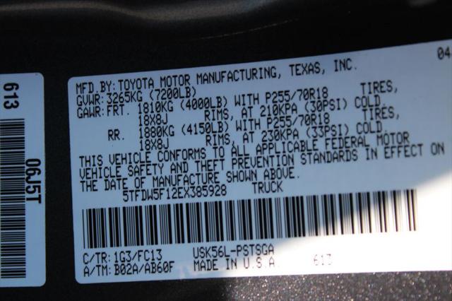 2014 Toyota Tundra SR5 5.7L V8