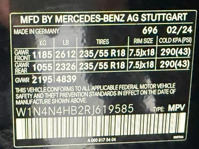 2024 Mercedes-Benz GLA-CLASS 4MATIC