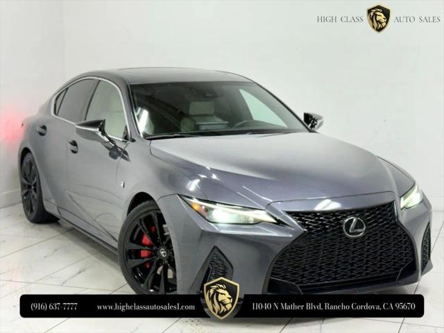 2021 Lexus IS 350 F SPORT for sale in Rancho Cordova, CA