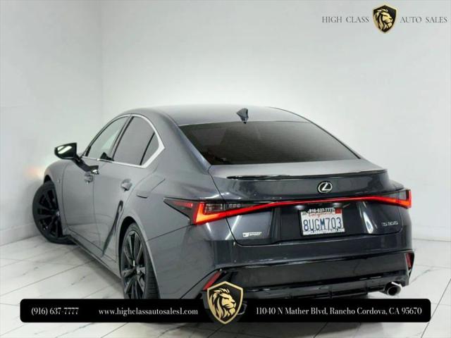 2021 Lexus IS 350 F SPORT